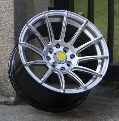 [SA-112074] AS25-V 17X8.25 10X100/114.3 CB73.1 ET+30 HYPER SILVER
