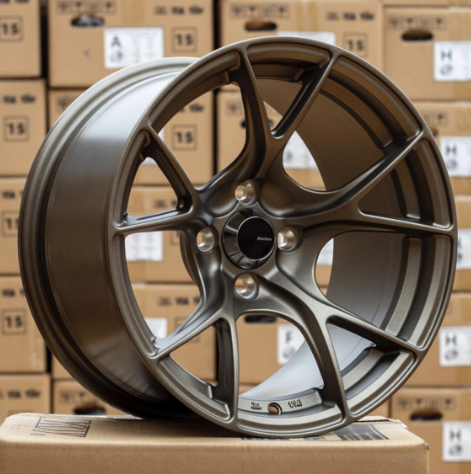 [SA-112077] AS26-F-15X8.25, 4X100, CB73.1, ET0, MATTE BRONZE