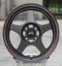 RS36-F-15X7.0, 4X100, CB73.1, ET+35, MATTE BRONZE+MILLING